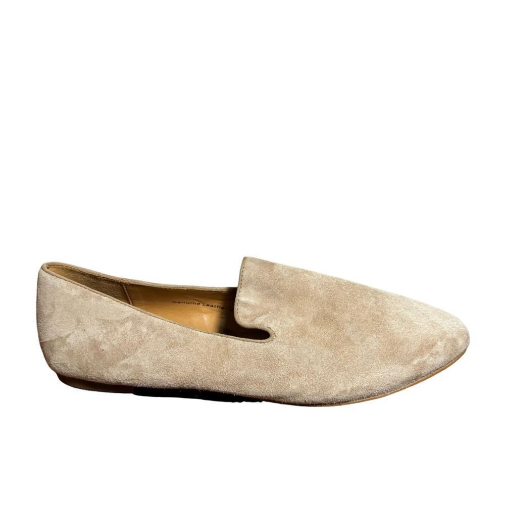 Women’s J Crew Tan slip on loafers size 10